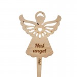 Leseni angel na pik Angelček LAP4 - Naš angel